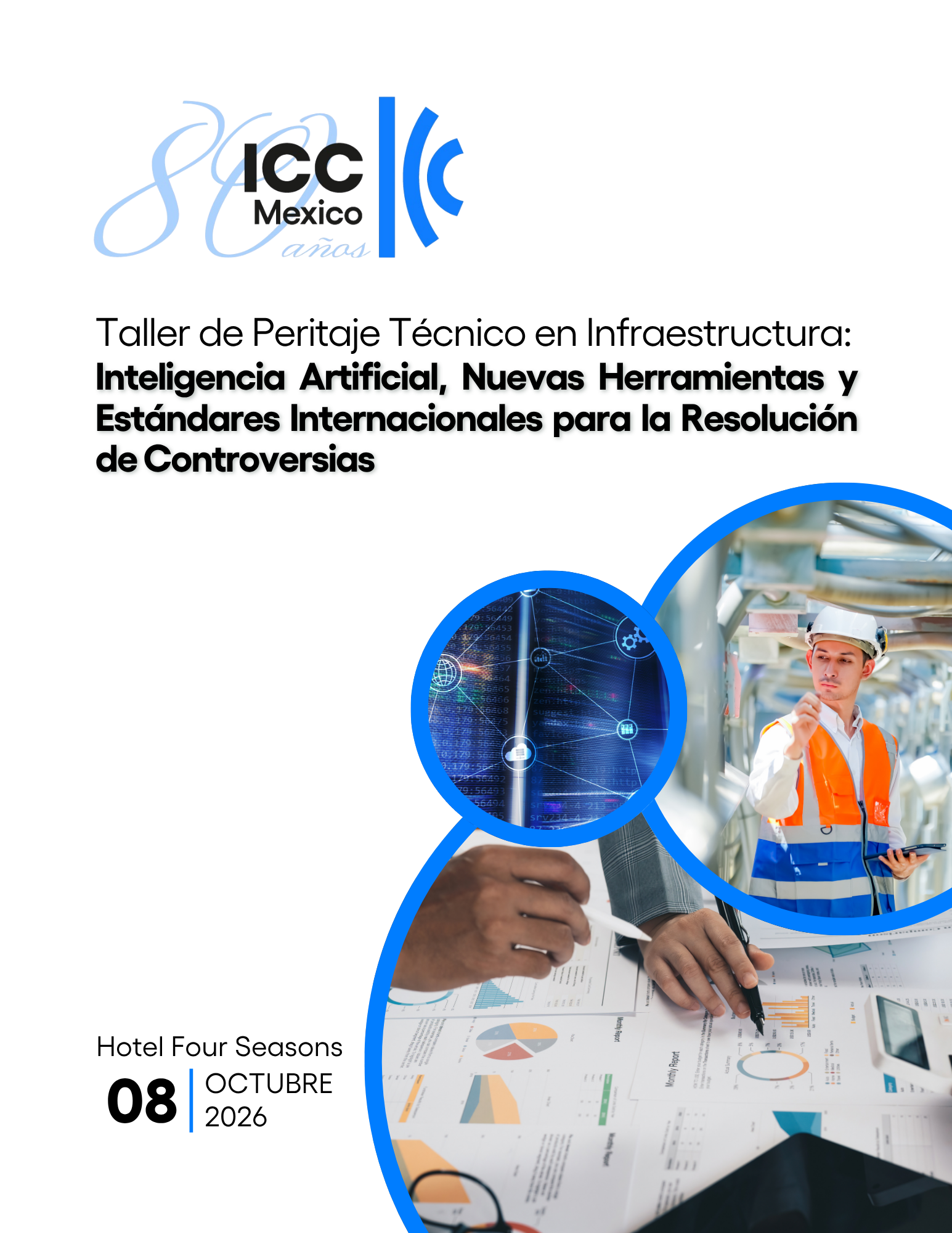 Taller de Peritaje Técnico en Infraestructura: Inteligencia Artificial, Nuevas Herramientas y Estándares Internacionales